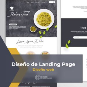 Servicio de diseño de landing page en Querétaro