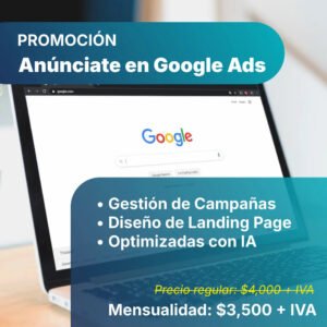 Promoción Anúnciate en Google Ads
