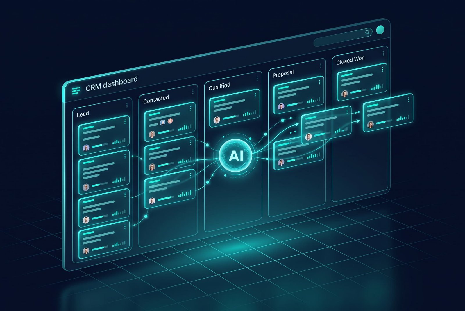 CRM con inteligencia artificial y seguimiento comercial en Querétaro