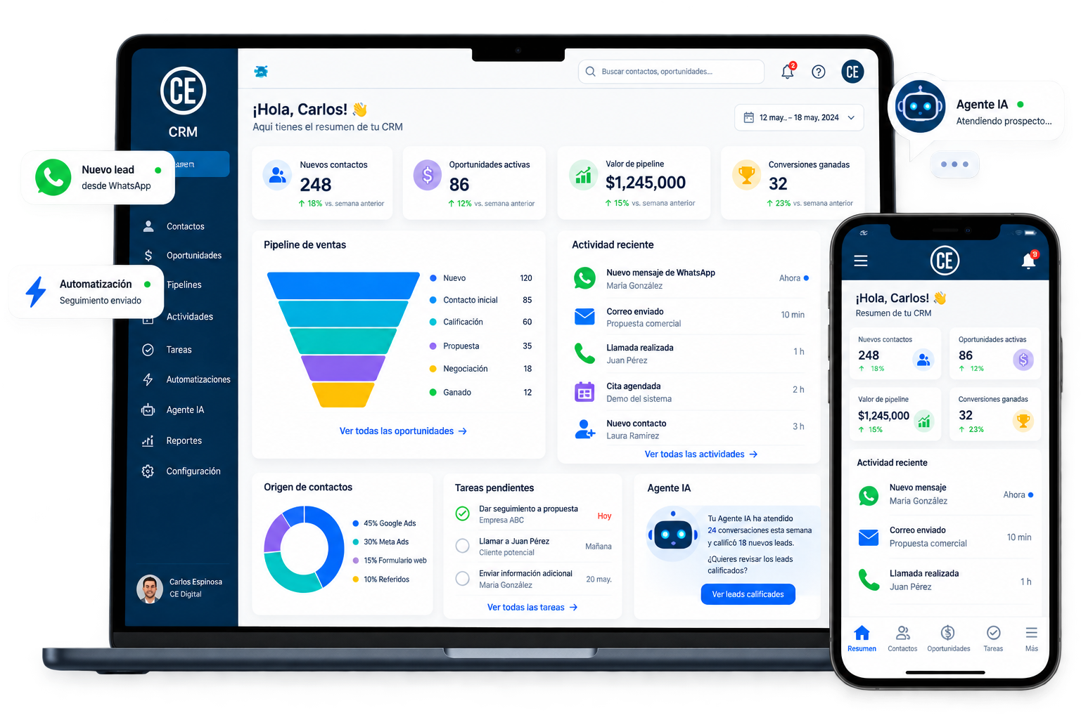 CRM con IA en Querétaro